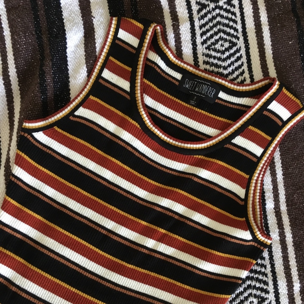 Mid thigh dress with fall colors
